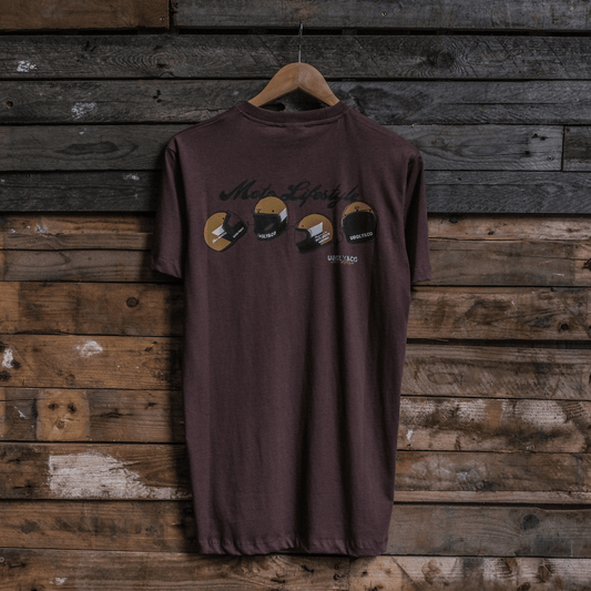 Brown U&C Helmet Tee