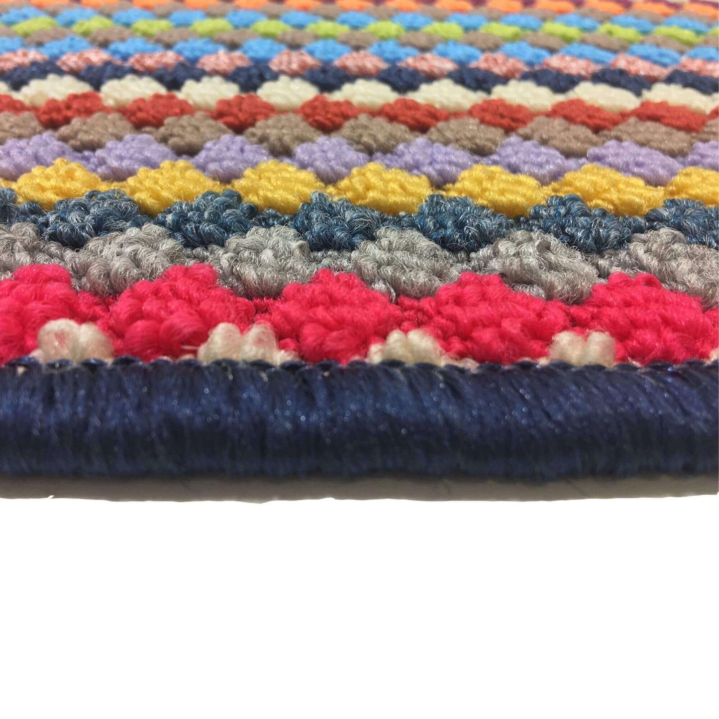 Washable Multicolour Stripe Mats| 111