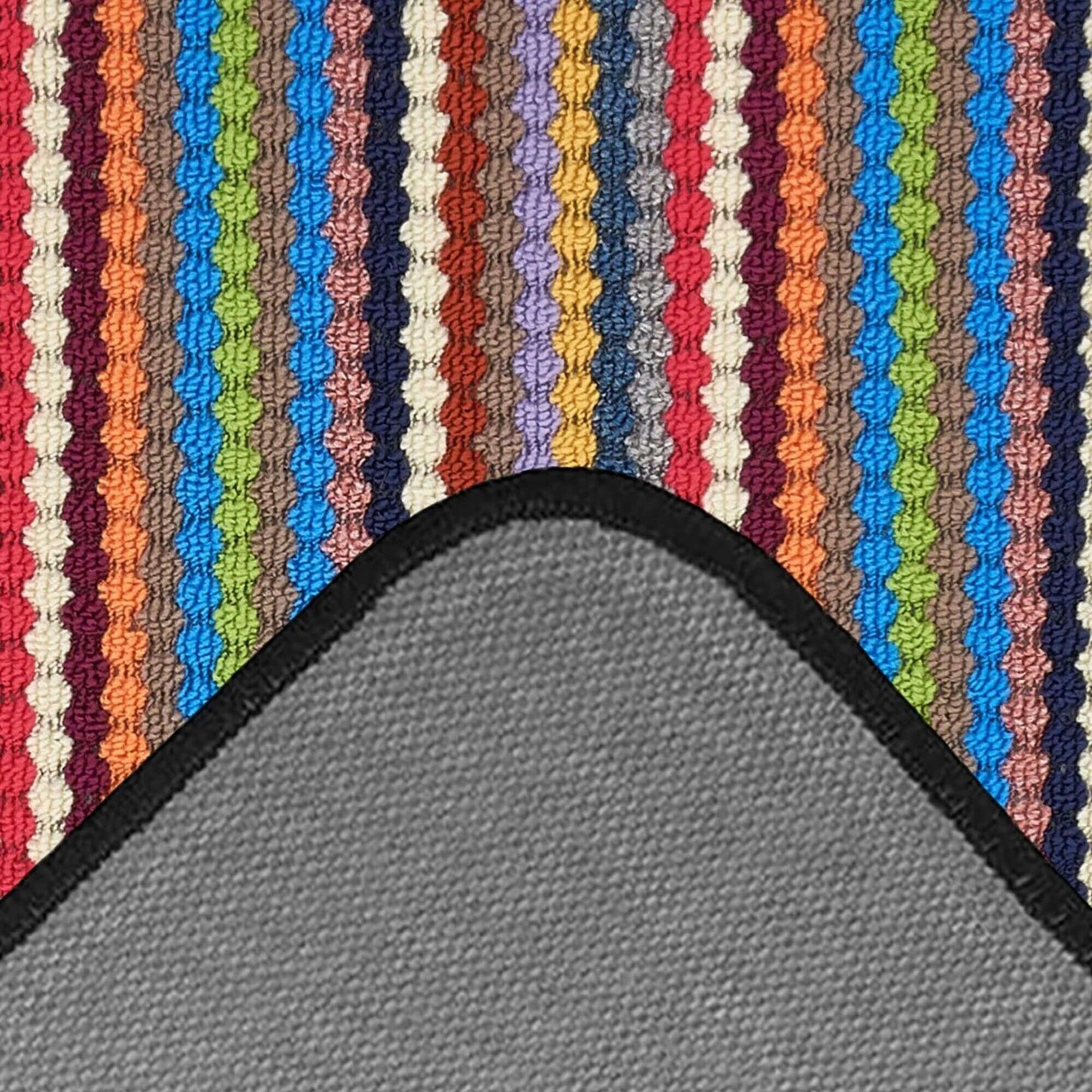 Washable Multicolour Stripe Mats| 111