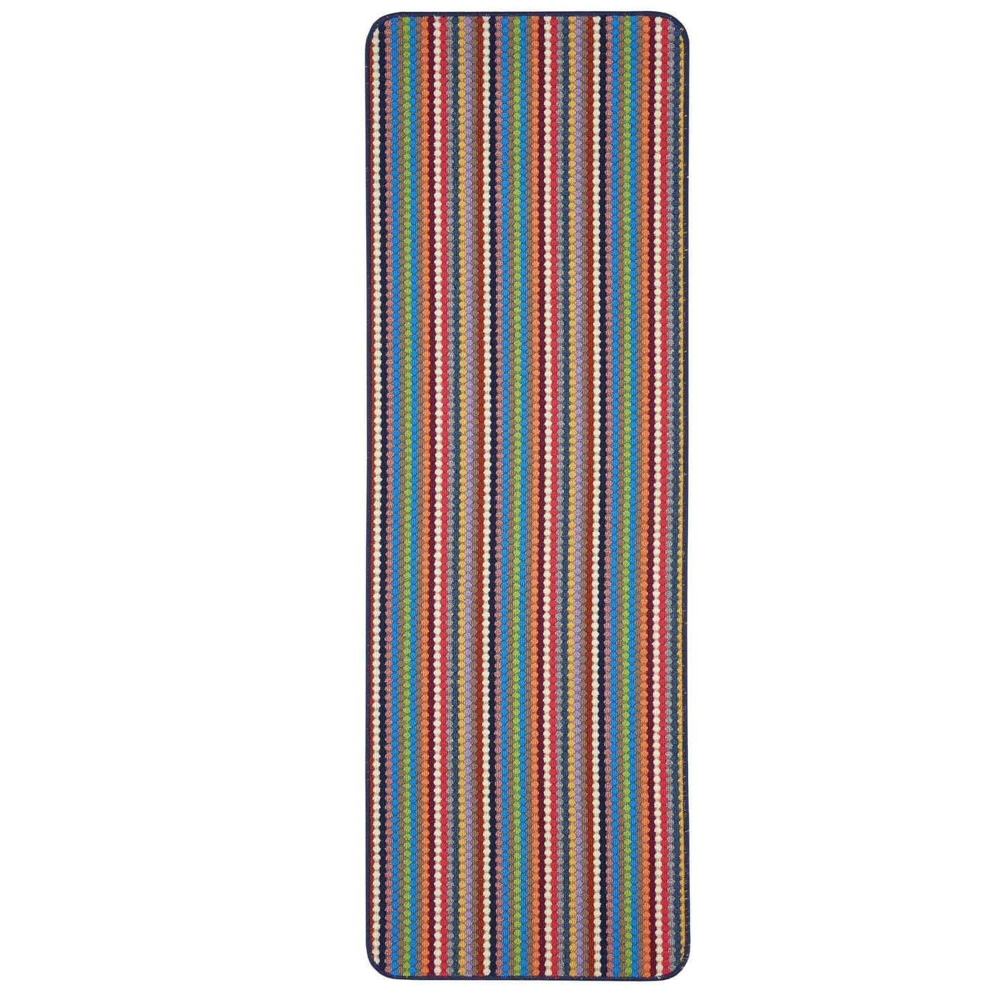 Washable Multicolour Stripe Mats| 111