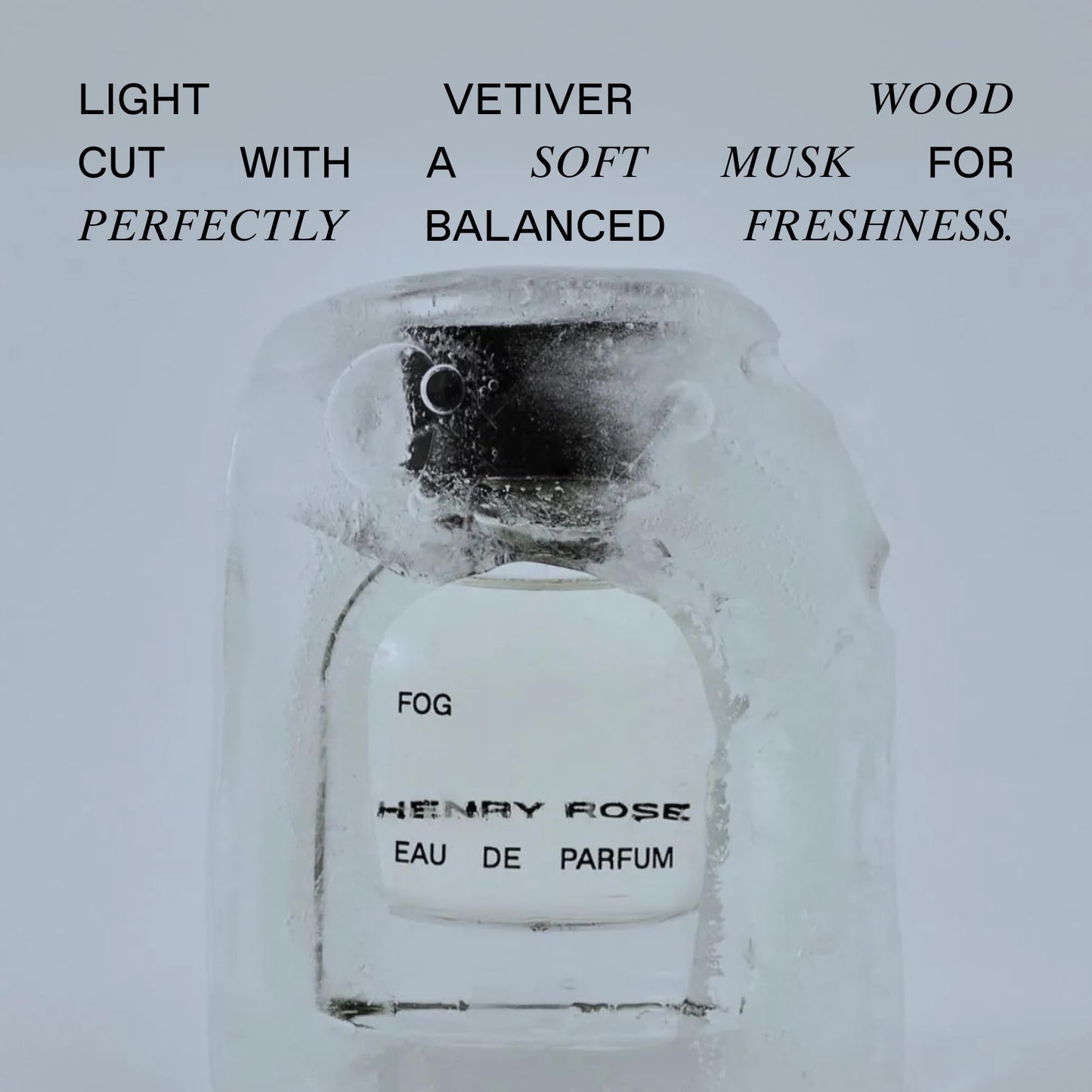 Fog by Henry Rose - Unisex Vetiver Citrus Perfume 1.7 fl oz | EWG Verified, Cruelty-Free, Sustainable Packaging
