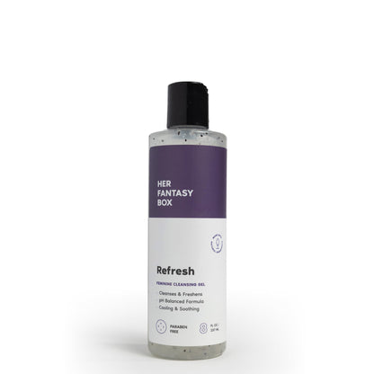 Her Fantasy Box Refresh pH Balancing Shower Gel – Natural Feminine Hygiene, 8 oz