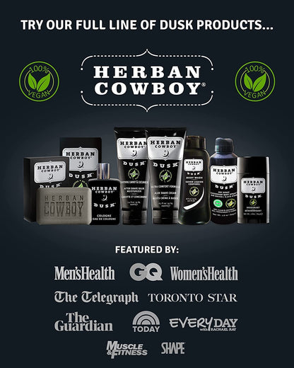 Herban Cowboy Deodorant Dusk Maximum Protection – 2.8 oz | Aluminum-Free