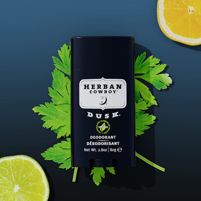 Herban Cowboy DUSK Deodorant 3-Pack - Subtle All-Day Freshness