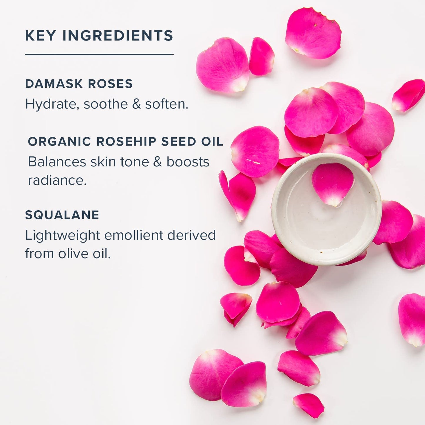 HERITAGE STORE Rose Oil Nourishing Treatment – Hydrating Rose Face Oil for Dry to Combination Skin | Vegan, 1oz, 60-Day Guarantee