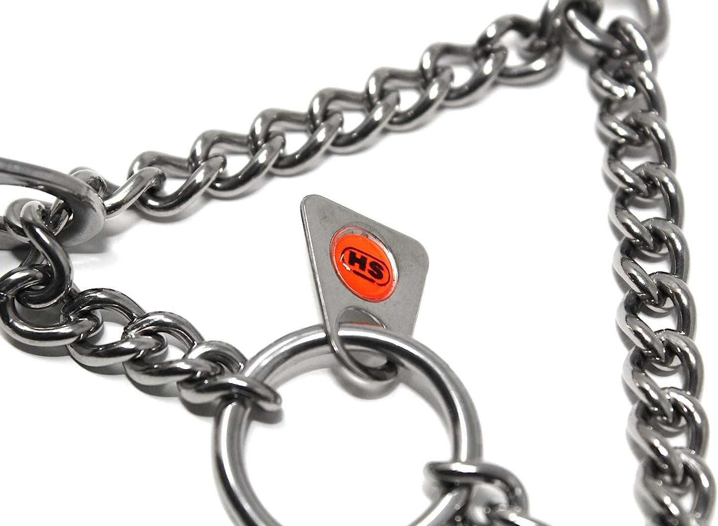 Herm Sprenger Stainless Steel Prong Collar with Swivel Ultra-Plus – German-Made No-Pull Training Collar, 2.25mm x 16in (Small)