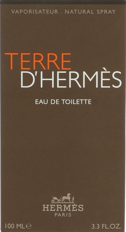 Terre D'Hermès by Hermès for Men – 3.3 oz Eau de Toilette Spray