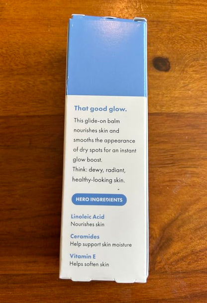 Hero Cosmetics Glow Balm Radiant Skin Stick – Dewy Glow for Acne-Prone Skin | 0.4 oz