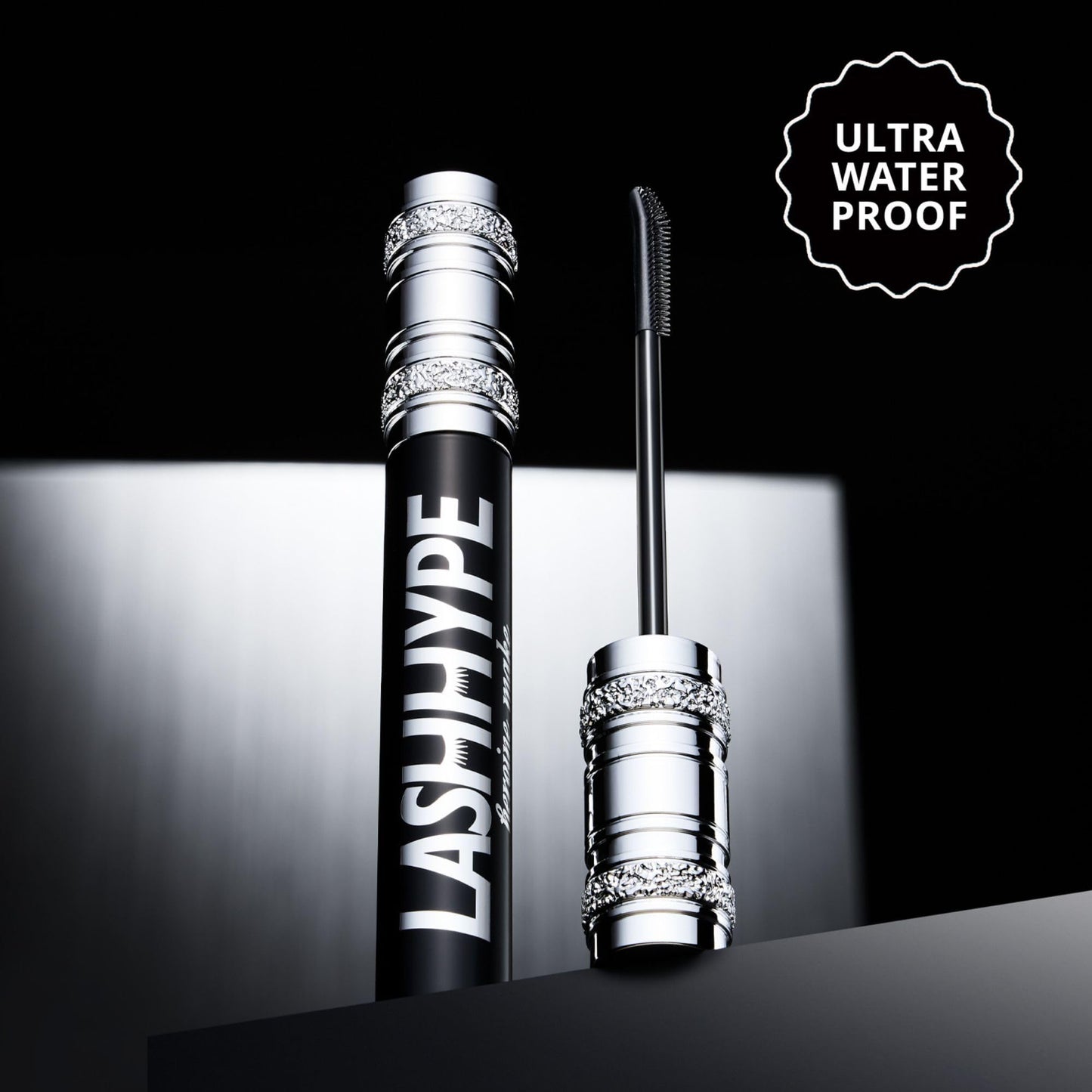 Heroine Make Lash Hype Mascara – 3D Lift & Define, Long-Lasting Curl, Black