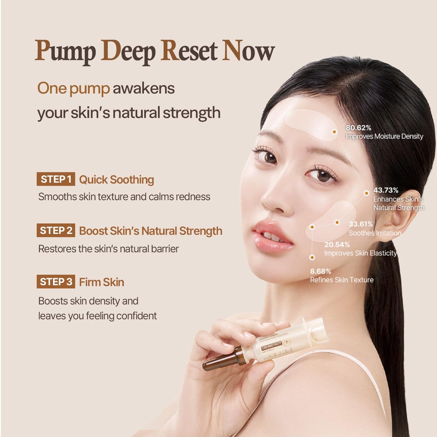 HEVEBLUE Salmon Caring Centella PDRN Booster 100,000 Shot Essence | Restore & Refine Skin