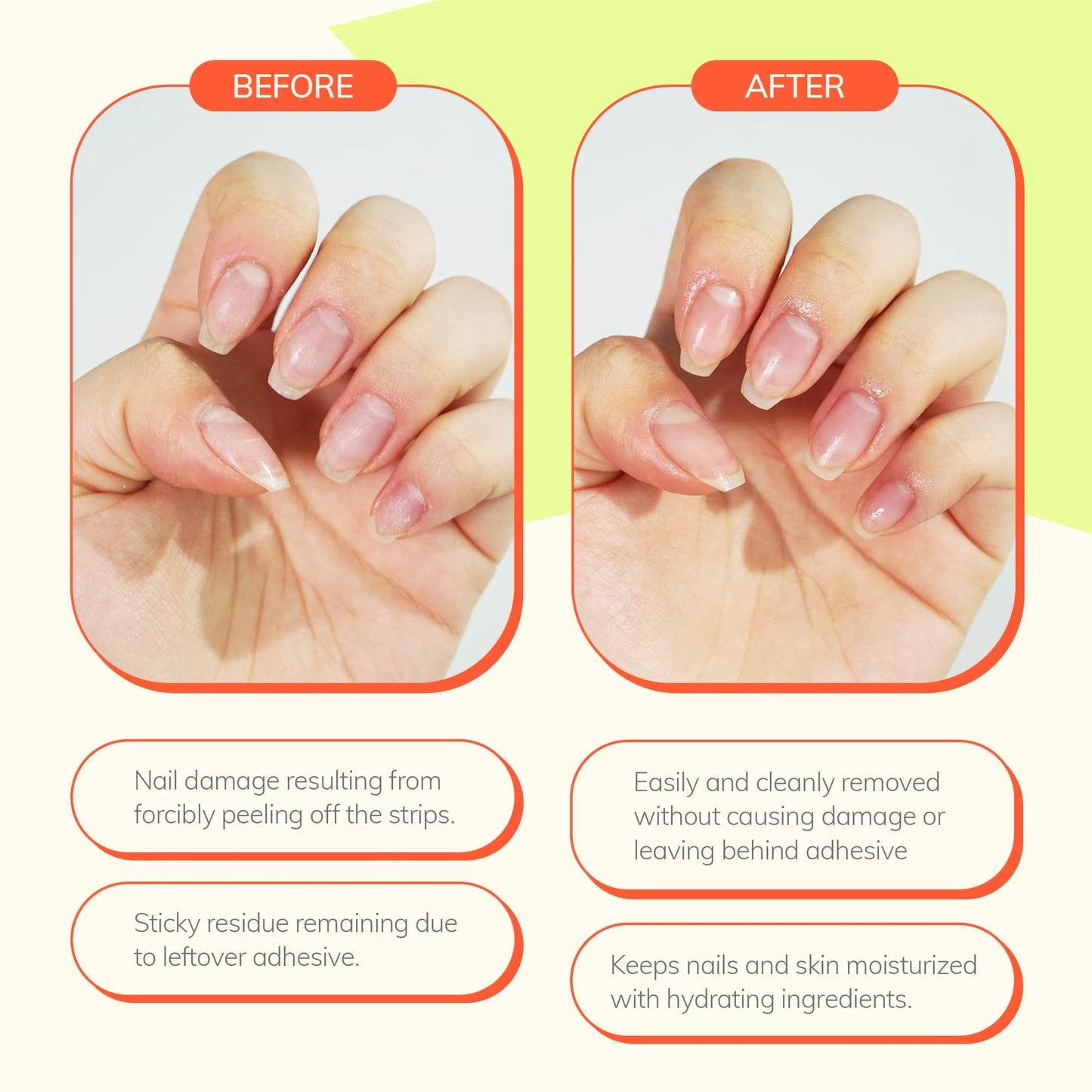 Heyhae Got To Go Remover – Gentle, Acetone-Free Gel Nail Strip Remover