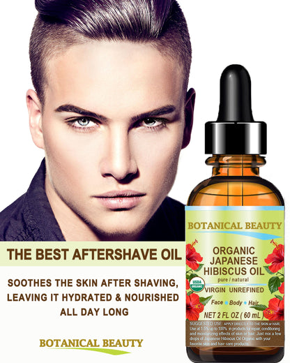Botanical Beauty Organic Hibiscus Oil – 100% Pure Cold-Pressed Hibiscus Sabdariffa for Skin, Hair & Nails
