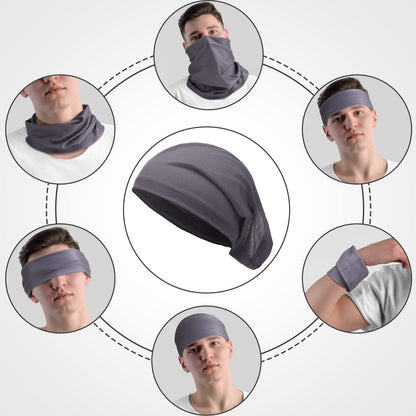 Hicarer 16-Pieces Unisex Dreadlock Cap Set - Elastic Dread Durag for Men & Women
