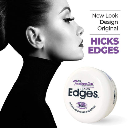 Hicks Edges Pomade 4oz by USA [Beauty] | Flexible Hold for Defined Edges