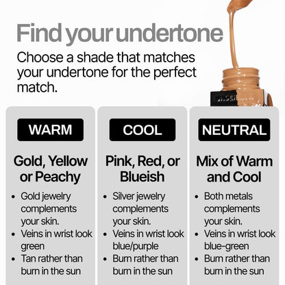 HIDE Multi-Use Full Coverage Concealer – Oil-Free, Long-Wearing, Vegan