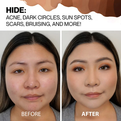 Hide Liquid Concealer – Almond (Medium to Full Coverage) | Oil-Free, All-Day Wear