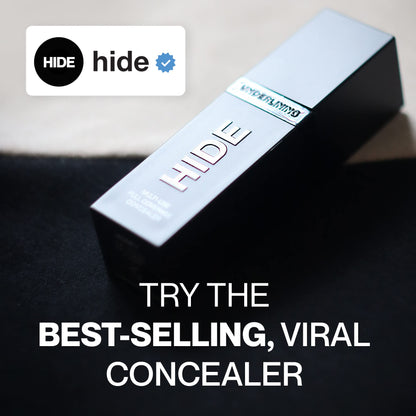 HIDE Liquid Concealer Linen — Buildable, Oil-Free Coverage