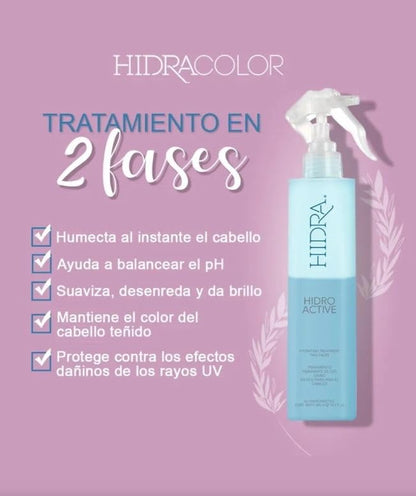 HIDRA Hidro Active Hydrating Two-Phase Treatment for Hair