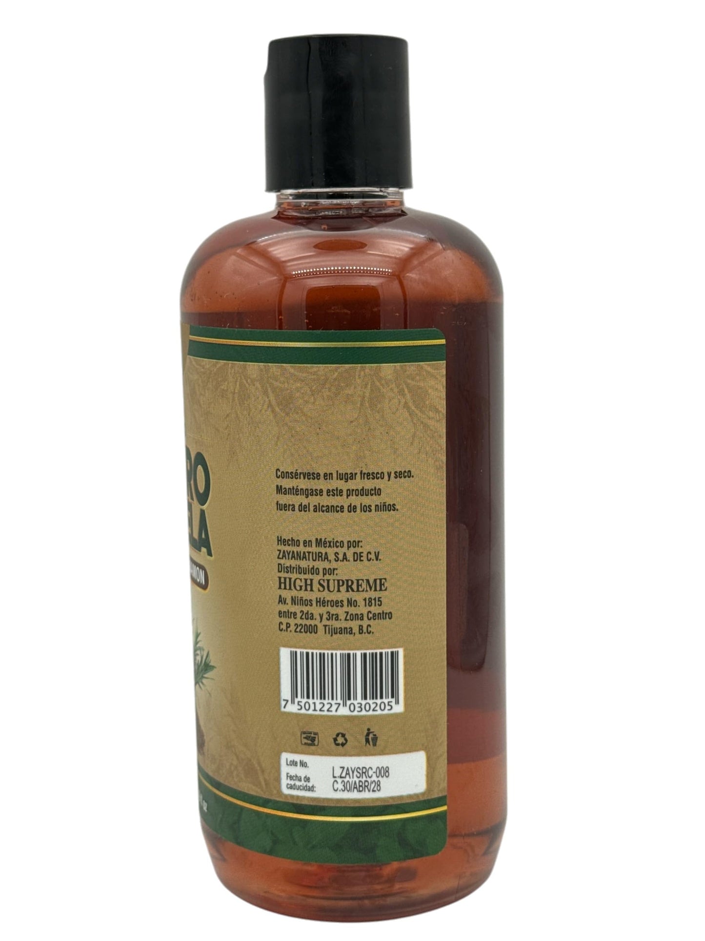 HIGH SUPREME Rosemary, Aloe Vera & Cinnamon Shampoo + Bergamot Conditioner – 2 Pack (16.9 fl oz each) – Premium Nourishing Hair Care Set