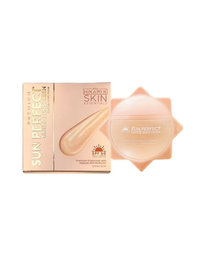 Hikari Skin Premium Sun Perfect Tinted Sunscreen SPF 50 – Fragrance-Free Hydration