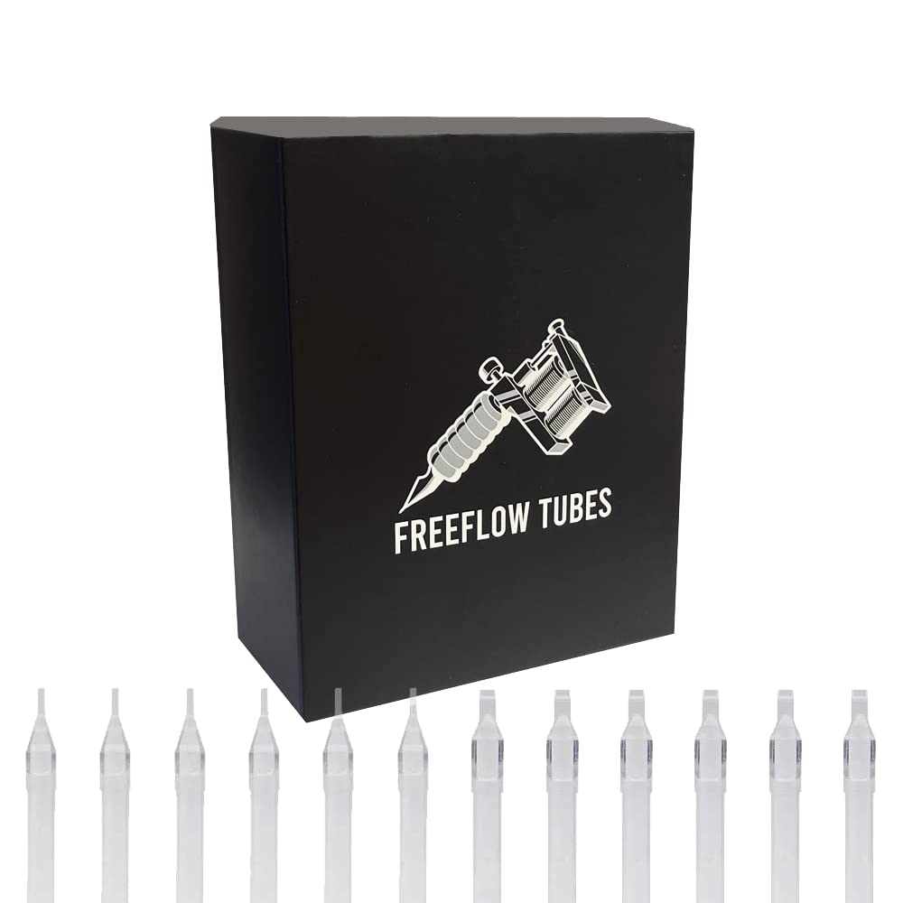 Hildbrandt Freeflow 11MT 11FT Gripless Long Tattoo Tubes — Disposable & Sterile