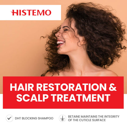 Histemo Ultra Scalp Care Shampoo | DHT Blocking Biotin for Oily & Color-Treated Hair - 16.91 oz