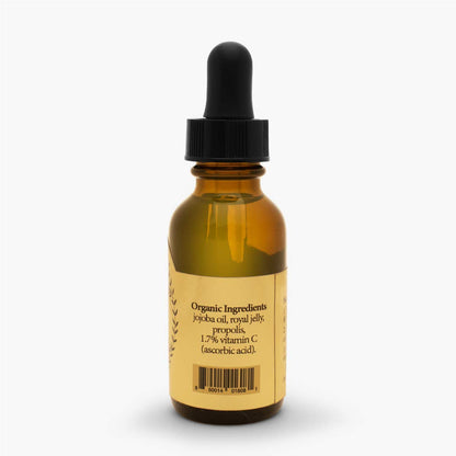 Hive & Body Vitamin C Facial Serum with Royal Jelly, Jojoba Oil & Propolis - 1 fl oz