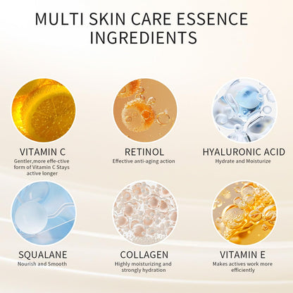 HKH Retinol Anti-Aging Serum for Face (30 Capsules) – Vitamin C & Retinol Night Treatment