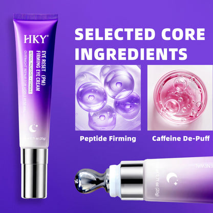HKY Eye Cream – Overnight Firming for Dark Circles, Puffiness & Wrinkles