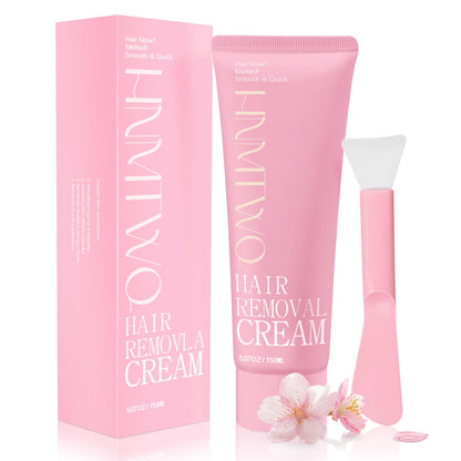 Hair Removal Cream for Legs, Arms & Underarms – Painless Depilatory Cream with Floral Vanilla Scent | HNMTWQ