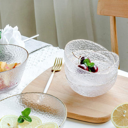 HO51 A Set Of Two Salad Bowls, Glassware