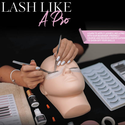 HOKA Lash Eyelash Extension Kit & Training Course | Certification Included