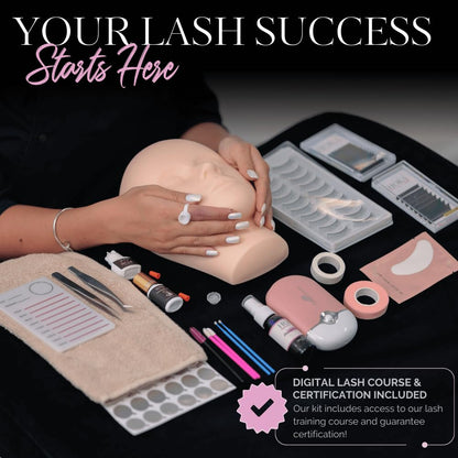 HOKA Lash Eyelash Extension Kit & Training Course | Certification Included