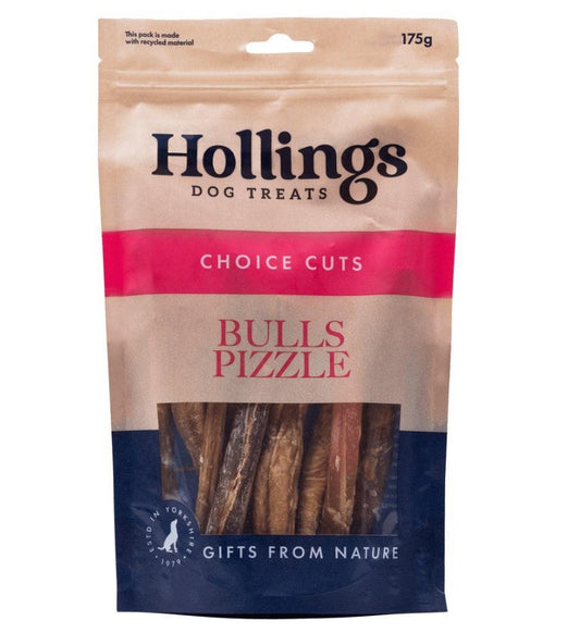 Hollings Bulls Pizzle 175g Pre Pack