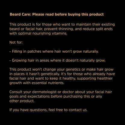 ALPHA BEARD Growth Vitamins for Men | Beard & Hair Support – Hollis Nutrition