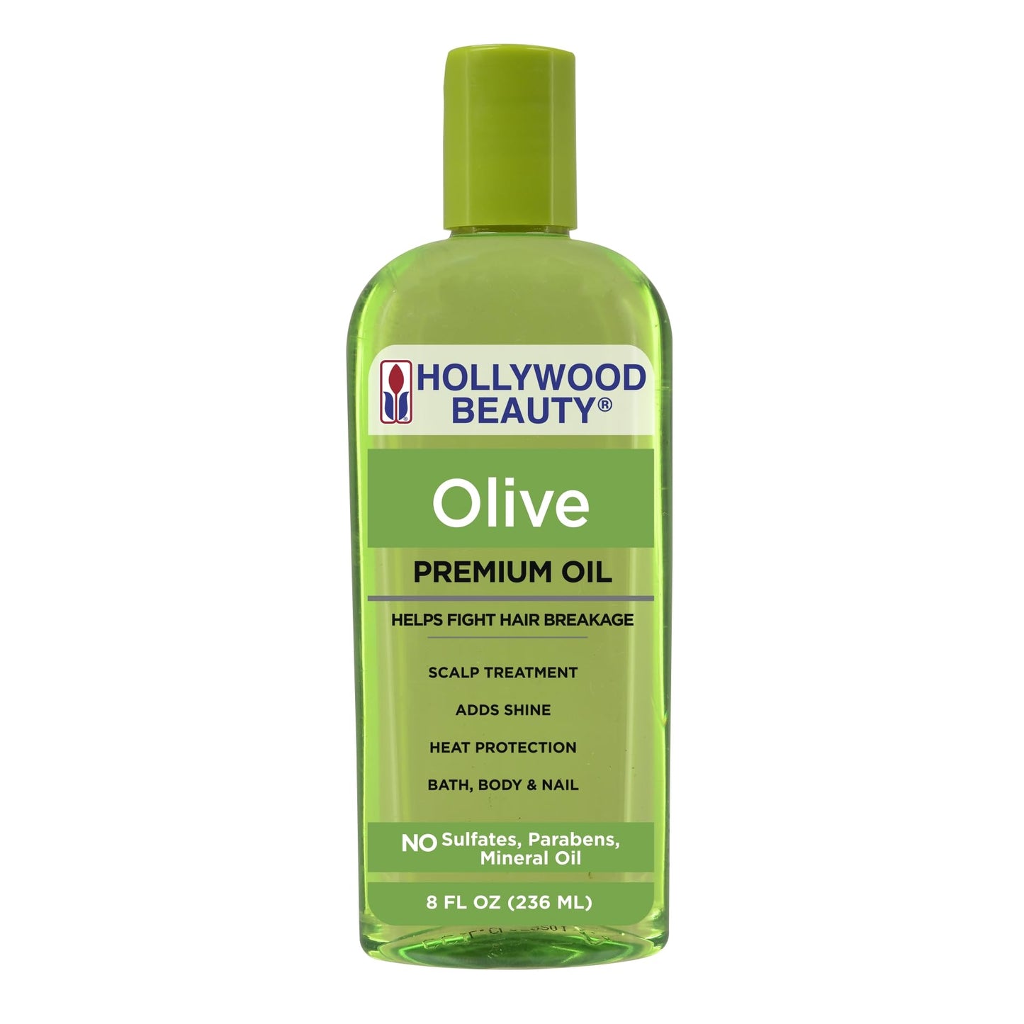 Hollywood Beauty Olive Oil Scalp Treatment - 8 oz (Pack of 2)