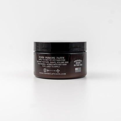 HOLY BLACK Fiber Forming Paste 4 Oz – Instant Texture, Volume & Shape