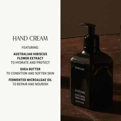 Homecourt Hand Cream – Non-Greasy Hydration for Soft Hands (Cipres Mint, 12 oz) | Dermatologist Tested, Clean Formula