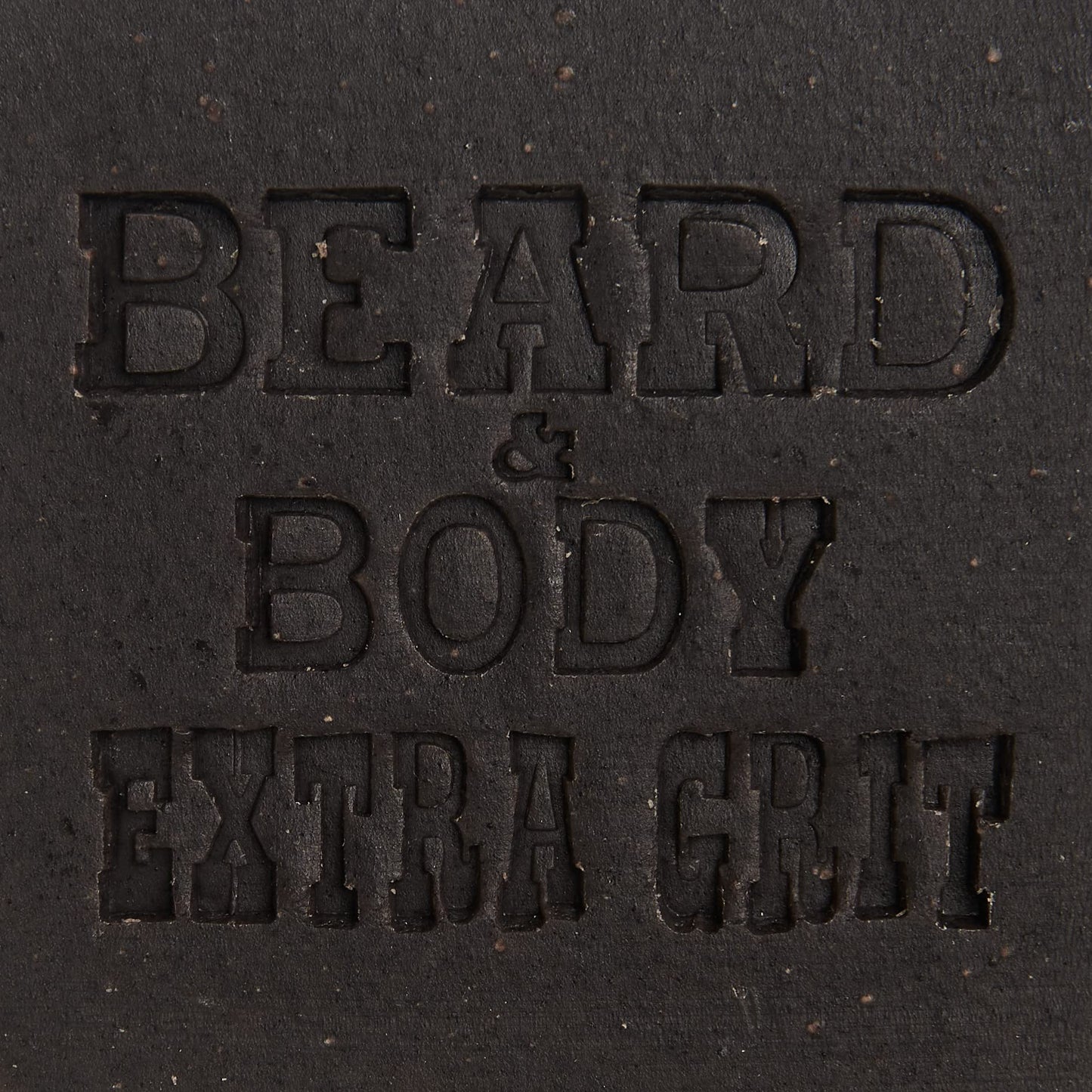 Honest Amish Beard & Body Soap Extra Grit — Pack of 2 | Handcrafted Exfoliating Bars