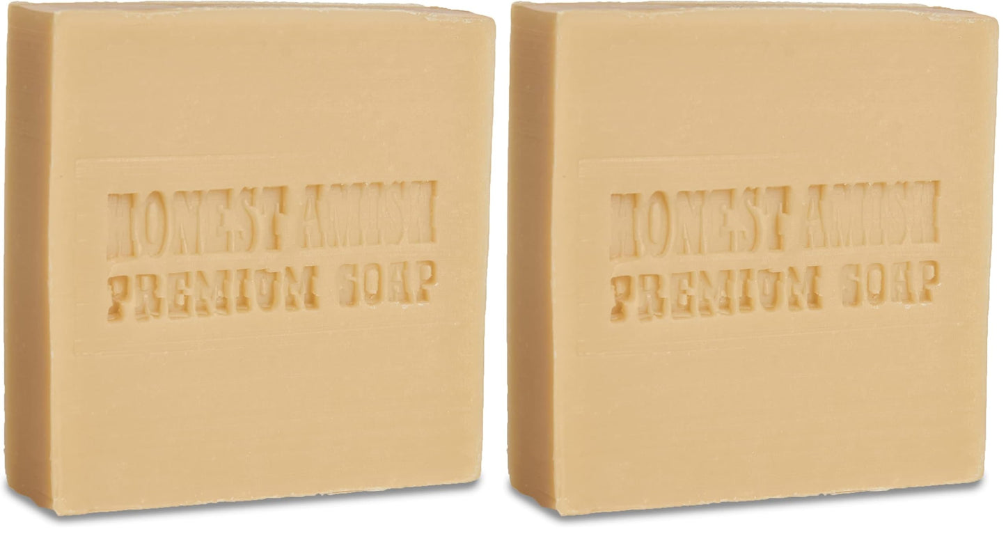 Honest Amish Lavender & Clove Soap Bar (2-Pack) – Natural Handmade Soap