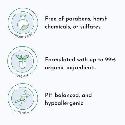HoneyB Baby Wash & Shampoo with Avocado Oil | Gentle, All-Natural Baby Skincare