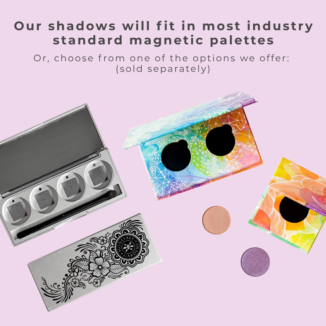 Honeybee Gardens Ballet Eye Shadow Refill – Matte Lavender Pink, Crease-Proof