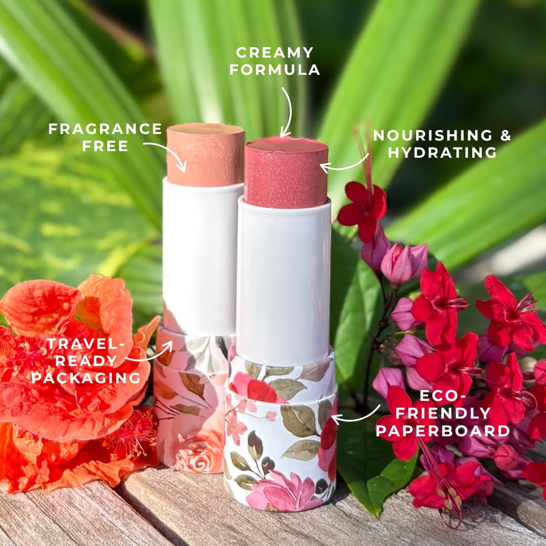 Honeybee Gardens Color Within Reach MultiStick Peony — Soft Pink, Vegan & Cruelty-Free