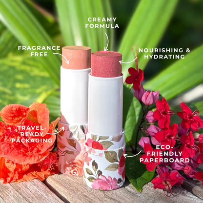 Honeybee Gardens Color Within Reach MultiStick Peony — Soft Pink, Vegan & Cruelty-Free