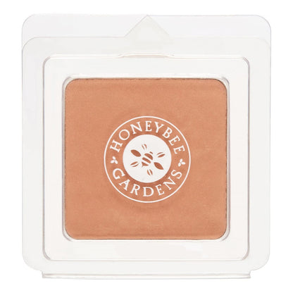 Honeybee Gardens Pressed Mineral Powder Foundation Refill Montego Warm Tan – Adjustable Coverage