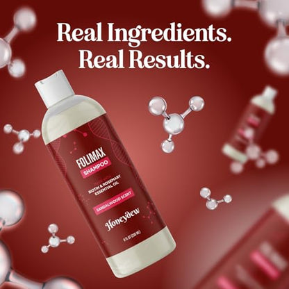 HONEYDEW Folimax Biotin Shampoo for Thinning Hair – Volumizing, Vegan, Color Safe
