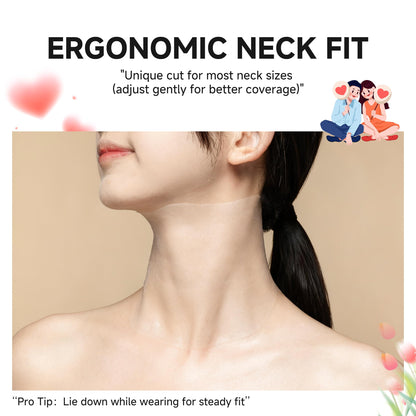 HONLINK Neck Mask 8-Pcs Set | Hydrating Collagen, Hyaluronic Acid & Peptide for Firmer, Smoother Neck
