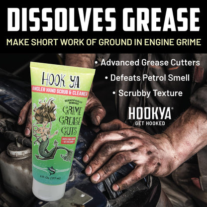 Hook'Ya Fishing Hand Soap – Odor-Removing Degreaser for Anglers | 2 Pack 12oz