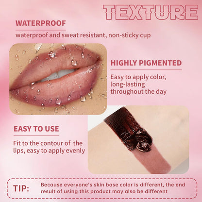 HOSAILY Peel Off Lip Liner Stain Tattoo – Long Lasting Pink Lip Set