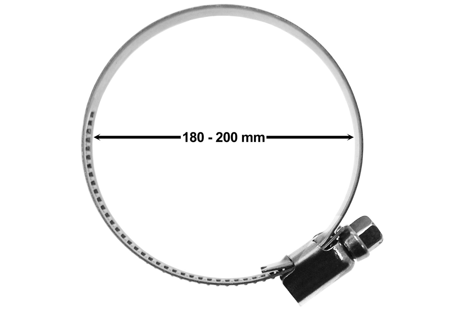 A2 Hose Clip 180mm-200mm